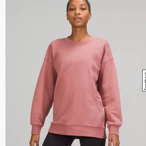 Lululemon Perfectly Oversized Logo Crew Sweatshirt